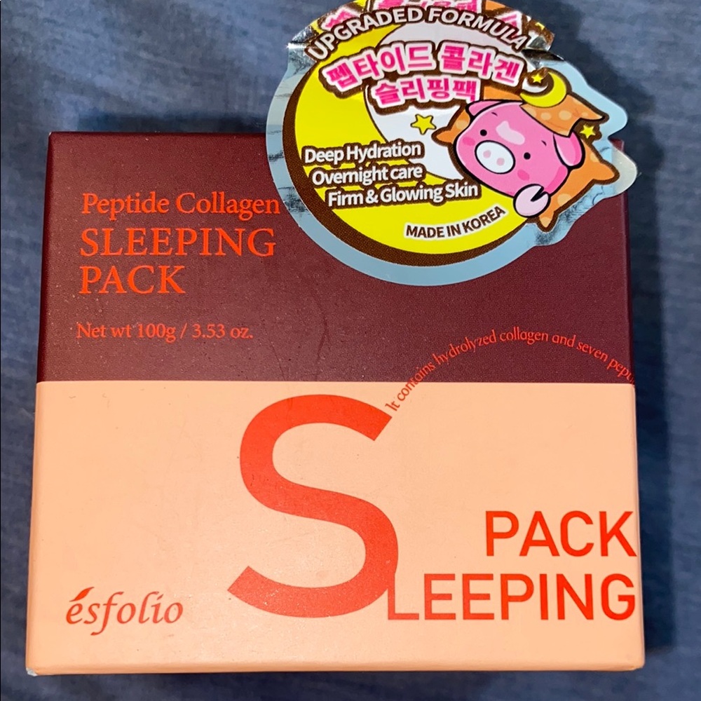 Pink Skincare Mask for Overnight Hydration